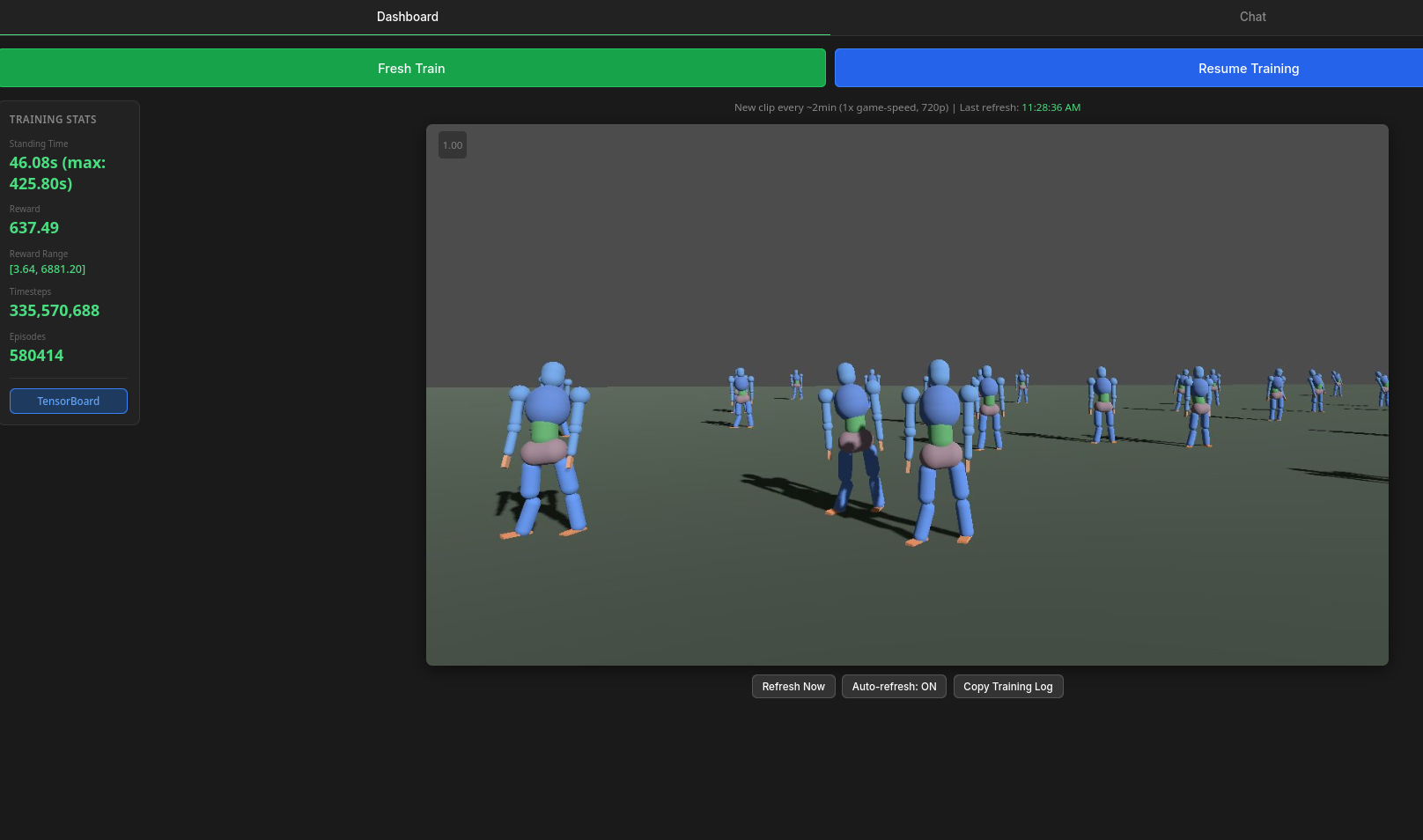 RL Bipedal Locomotion System